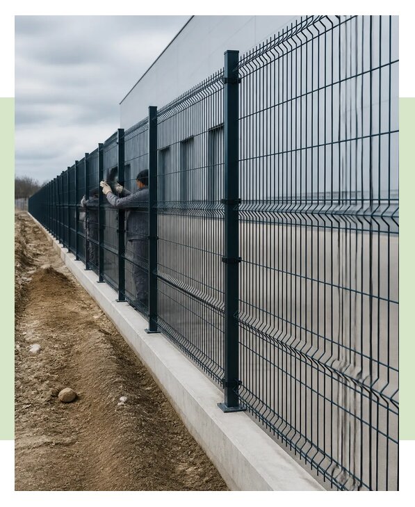 Панельные ограждения в Лиски по цене от 3501 р. | ЗаборЭксеперт-Лск